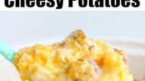 Slow Cooker Cheesy Potatoes Slow Cooker Cheesy Potatoes