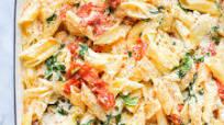 Easy Pasta with Feta Cheese Easy Pasta with Feta Cheese