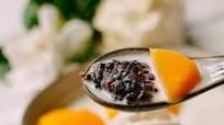 Black Sticky Rice Mango Dessert Black Sticky Rice Mango Dessert