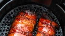 Air Fryer Bacon Wrapped Pork Tenderloin Air Fryer Bacon Wrapped Pork Tenderloin