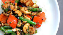 Stir-Fried Vegetables & Tofu w/ Black Bean Sauce Stir-Fried Vegetables & Tofu w/ Black Bean Sauce