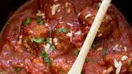 Slow Cooker Italian Meatballs Slow Cooker Italian Meatballs