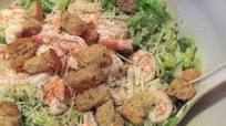 Caesar Salad Chiffonade With Shrimp or Crab Caesar Salad Chiffonade With Shrimp or Crab
