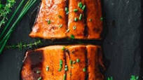 Maple Glazed Salmon Maple Glazed Salmon