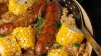 Baked Rice with Italian Sausage and Corn Baked Rice with Italian Sausage and Corn