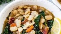 Brothy Lima Beans and Greens Brothy Lima Beans and Greens