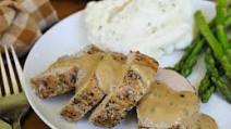 Pork Tenderloin With Peppercorn Sauce Pork Tenderloin With Peppercorn Sauce