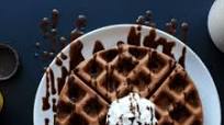 Chocolate and Banana Protein Waffles Chocolate and Banana Protein Waffles