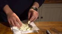 Preparing pizza toppings Preparing pizza toppings