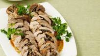 Stuffed Pork Tenderloin with Mushrooms & Pecans Recipe - Kraft Canada Stuffed Pork Tenderloin with Mushrooms & Pecans Recipe - Kraft Canada