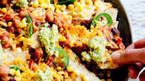 Spicy Four Bean Nachos Spicy Four Bean Nachos