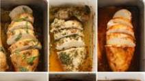 Juicy Baked Chicken Breast - 6 Ways Juicy Baked Chicken Breast - 6 Ways