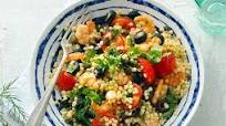 Mediterranean Shrimp and Couscous Skillet Mediterranean Shrimp and Couscous Skillet