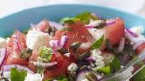 Cool, Refreshing Watermelon Salad Cool, Refreshing Watermelon Salad