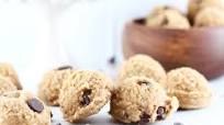 Low Sugar Chocolate Chip Cookie Dough Bites Low Sugar Chocolate Chip Cookie Dough Bites