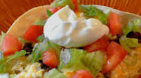 Layered Taco Casserole Layered Taco Casserole