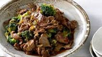 Beef with broccoli and oyster sauce Beef with broccoli and oyster sauce