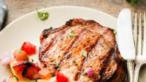 Easy Paleo Pork Chops with Grilled Peach Salsa (Whole30, Low Carb) Easy Paleo Pork Chops with Grilled Peach Salsa (Whole30, Low Carb)