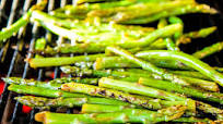 Grilled Marinated Asparagus Grilled Marinated Asparagus