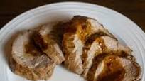 Pork Tenderloin with Savory Sauce Pork Tenderloin with Savory Sauce