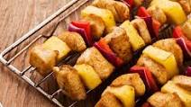 Grilled Chicken and Pineapple Skewers Grilled Chicken and Pineapple Skewers