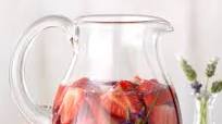 Strawberry-Lavender Infused Water Strawberry-Lavender Infused Water