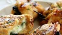 Spinach & Provolone Chicken Pinwheels Spinach & Provolone Chicken Pinwheels
