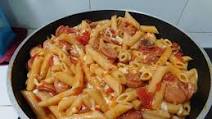 Cheesy Smoked Sausage Pasta Skillet Cheesy Smoked Sausage Pasta Skillet