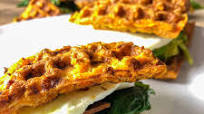 Whole30 Sweet Potato Waffles (Breakfast Sandwich) Whole30 Sweet Potato Waffles (Breakfast Sandwich)
