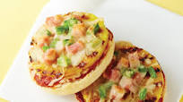 Hawaiian Mini Pizzas Hawaiian Mini Pizzas