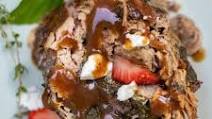 Crockpot Balsamic Pork Tenderloin with Spinach & Strawberries Crockpot Balsamic Pork Tenderloin with Spinach & Strawberries