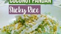Coconut Pandan Sticky Rice Coconut Pandan Sticky Rice