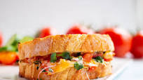 Bruschetta Grilled Cheese Sandwich