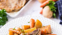 Instant Pot Pork Chops with Carrots and Potatoes Instant Pot Pork Chops with Carrots and Potatoes
