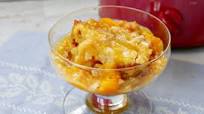 Slow Cooker Peach Cobbler Slow Cooker Peach Cobbler