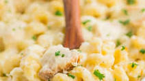 Chicken Alfredo Pasta Bake Chicken Alfredo Pasta Bake