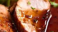 Pork Tenderloin with Honey Garlic Sauce Pork Tenderloin with Honey Garlic Sauce
