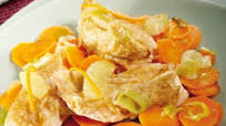 Chicken Breasts with Orangey Carrots Chicken Breasts with Orangey Carrots