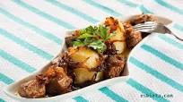 Carne frita con cebolla Carne frita con cebolla