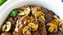 Slow Cooker Salisbury Steak Slow Cooker Salisbury Steak