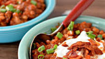 Smoky Pork, Bacon and White Bean Chili from Smithfield® Smoky Pork, Bacon and White Bean Chili from Smithfield®