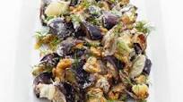 Eggplant with Yogurt and Dill Eggplant with Yogurt and Dill