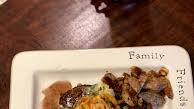 Pan-Roasted Filet Mignons with Potato-Walnut Confit, Port Wine Sauce and Spicy Shallot Rings Pan-Roasted Filet Mignons with Potato-Walnut Confit, Port Wine Sauce and Spicy Shallot Rings