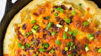 Cast Iron Spicy Perogy Pizza Cast Iron Spicy Perogy Pizza