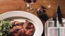 Pork Blade Steaks with Nduja and Honey and Arugula Salad Pork Blade Steaks with Nduja and Honey and Arugula Salad