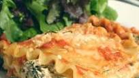 Healthy & Delicious: Lighter Spinach Lasagna Recipe Healthy & Delicious: Lighter Spinach Lasagna Recipe