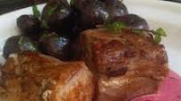 Pork Tenderloin with Raspberry Sauce and Lavender Pork Tenderloin with Raspberry Sauce and Lavender