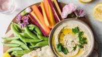 Spring Hummus Platter Spring Hummus Platter