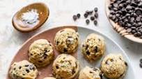 Tahini Chocolate Chip Cookie Dough Bites Tahini Chocolate Chip Cookie Dough Bites