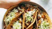 Instant Pot Hawaiian Chicken Tacos with Jalapeño Ranch Slaw Instant Pot Hawaiian Chicken Tacos with Jalapeño Ranch Slaw